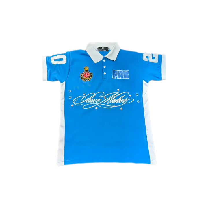 Sky blue polo