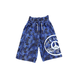 Blue Motion camo double waist shorts