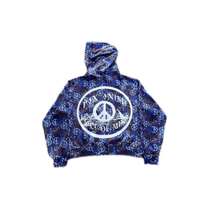 Blue Epoch camo hoodie