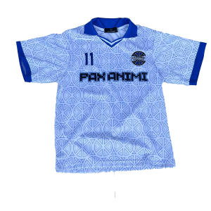 PEACE FREQUENCY JERSEY BLUE/WHITE