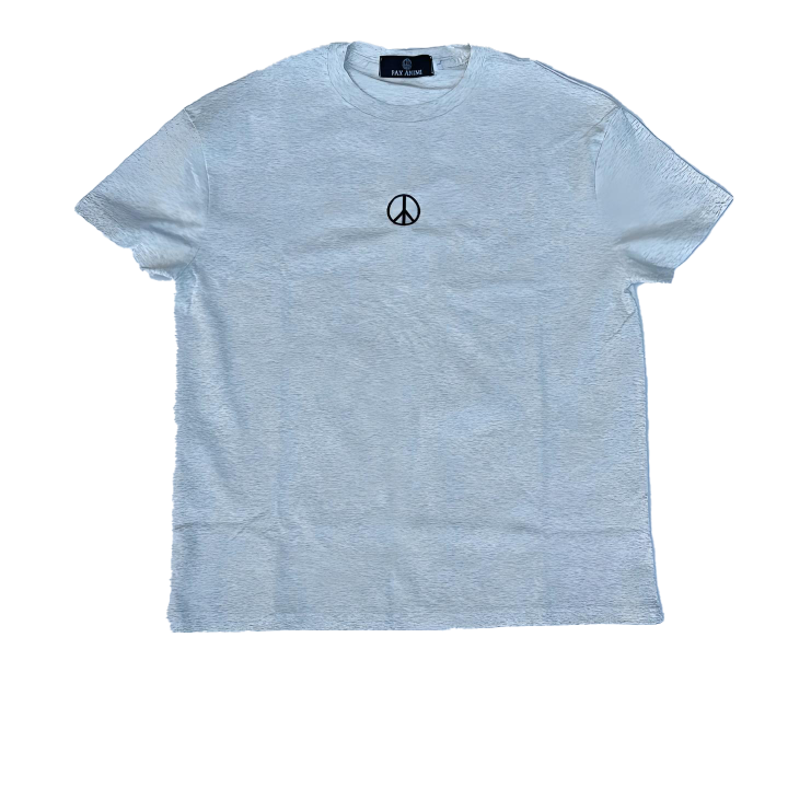 Peacecore Baby Tee Ash grey